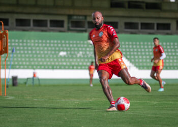 O meia-atacante Chay foi um dos reforços contratados pelo Guarani. Foto: Raphael Silvestre/Guarani FC