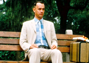 Cena do filme Forrest Gump - estrelado por Tom Hanks em 1994 -Foto: Reprodução