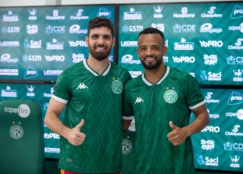 Ryan e Hélder tentarão repetir o sucesso que tiveram no Criciúma. Foto: Thomaz Marostegan/Guarani FC