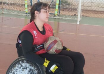O Rugby em Cadeiras de Rodas transformou a vida de Kamila Fernanda Reis Lisboa, de 19 anos. Fotos: Divulgação