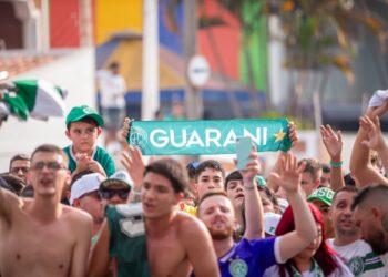 Em 2024, com a manutenção de seu comandante, o Guarani tentará fazer uma campanha no Paulistão melhor que a última. Foto: Thomaz Marostegan/Guarani FC