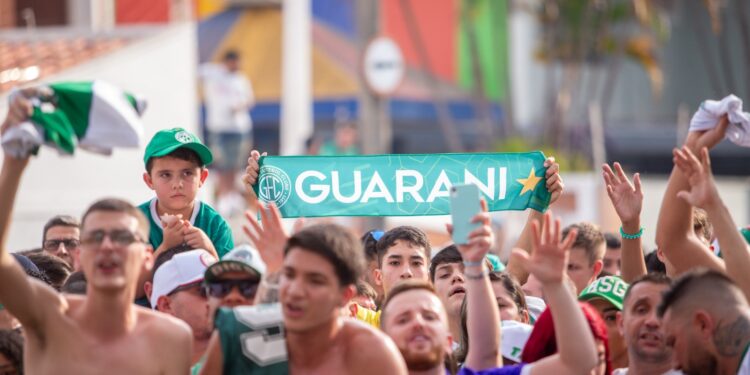 Em 2024, com a manutenção de seu comandante, o Guarani tentará fazer uma campanha no Paulistão melhor que a última. Foto: Thomaz Marostegan/Guarani FC