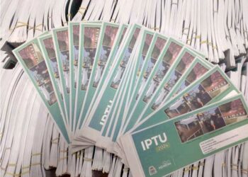 Carnês do IPTU 2024 serão distribuídos casa a casa, segundo a Prefeitura de Pedreira - Foto: Divulgação