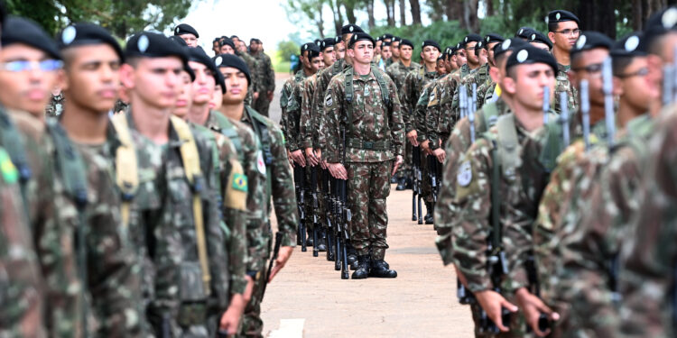 A 11ª Brigada de Infantaria Mecanizada tem novo comandante. Fotos: Carlos Bassan/PMC