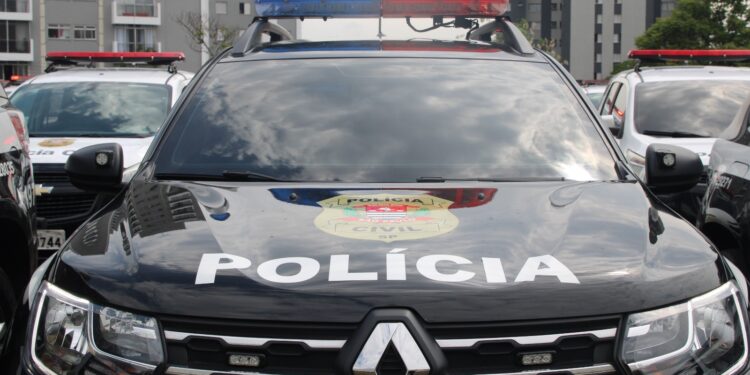 A polícia prendeu o suspeito procurado por crime em Foz do Iguaçu. Foto: Divulgação