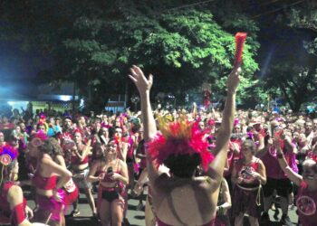 Blocos em Barão Geraldo atraíram muitos foliões durante o carnaval. Foto: Firmino Piton/PMC