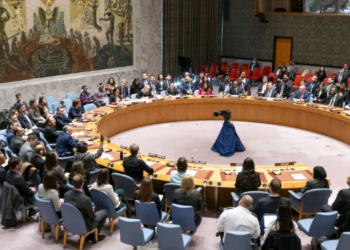 A embaixadora Linda Thomas-Greenfield vota contra o projeto de resolução na reunião do Conselho de Segurança da ONU - Foto: UN Photo/Eskinder Debebe/ONU News