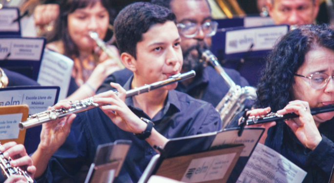 Escola Livre de Música: são oferecidos cursos em 12 instrumentos - Foto: Ton Torres/CIDDIC Unicamp/Divulgação