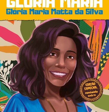 Biografia infantojuvenil de Glória Maria, que será lançado em 20 de fevereiro de 2024, às 19h, na Livraria Leitura do Shopping Dom Pedro, em Campinas - Foto: Divulgação