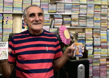 Celso Bazeio possui um acervo com 5,1 mil fitas cassete. Fotos: Gustavo Abdel/Hora Campinas