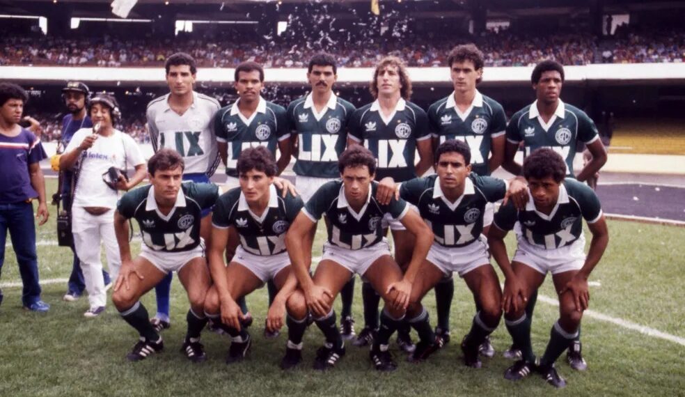 O Guarani contava com Evair, João Paulo, Boiadeiro e o volante Tite, ex-técnico da Seleção Brasileira. Fotos: Divulgação