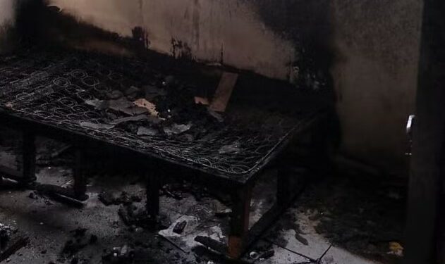 Criança é regatada por vizinhos durante incêndio em uma casa em Paulínia