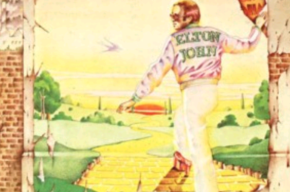 Disco "Goodbye yellow brickroad", de Elton John: canção foi lançada nos anos 1970 - Foto: Reprodução