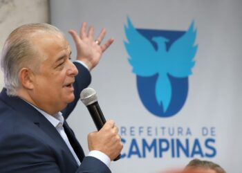 O ministro Márcio França destacou a referência de Campinas no empreendedorismo. Foto: Fernanda Sunega/PMC