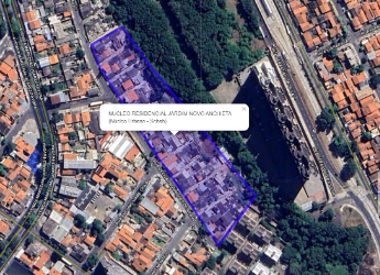 Área do Núcleo Jardim Novo Anchieta possui 86 lotes - Foto: Reprodução/Zoneamento On-line PMC