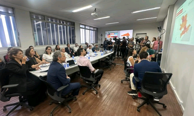Entrevista coletiva nesta terça-feira: desde o início do ano o estado registra 138.259 pessoas infectadas - Foto: Governo SP/Divulgação