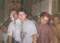 Passagem dos Mamonas Assassinas por Campinas, no fim de 1995, também ficou marcada pela visita da banda aos estúdios da rádio Nova FM. Foto: Reprodução/Facebook