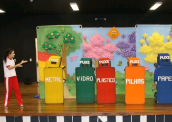 Peça trata de educação ambiental: no Brasil cerca de 96% dos resíduos produzidos não são reaproveitados. Foto: Divulgação