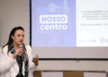 A secretária de Urbanismo, Carolina Baracat, falou sobre o programa de incentivos e benefícios para prédios da região central - Foto: Fernanda Sunega/PMC