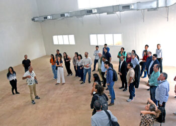 O Labioen contará com laboratórios multiusuários, salas de aula, sala de professores e auditório em uma área de seis mil metros quadrados. Foto: Antoninho Perri/Unicamp