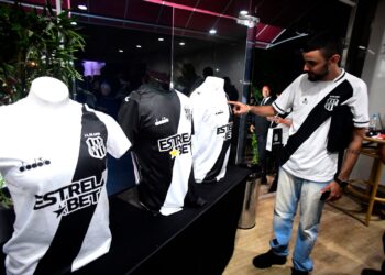 “Caçada Fatal”: promoção terá 50 camisetas do clube para presentear os torcedores. Foto: Marcos Ribolli / Ponte Press