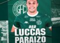 Luccas Paraizo, ex-Portuguesa, foi anunciado nas redes sociais – Foto: Reprodução