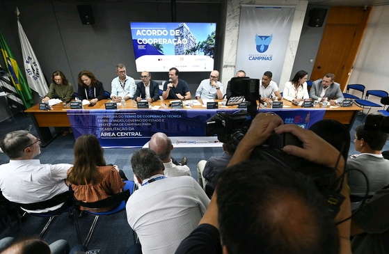 Campinas firma acordo para projetos de requalificação da região central da cidade