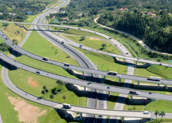 Entroncamento das rodovias Anhanguera e Bandeirantes, em Jundiaí: sistema passará por obras de recapeamento - Foto: Clovis Ferreira/Divulgação