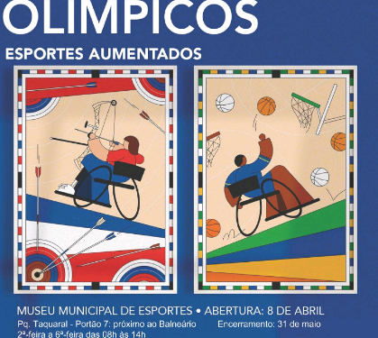 Mostra tem entrada gratuita e reúne ilustrações com temas olímpicos - Foto: Divulgação