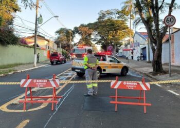 Emdec bloqueia Rua Armando Sales de Oliveira para festa de N.S. de Fátima