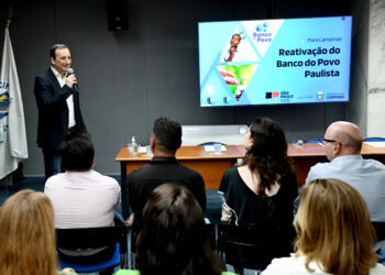 Lançamento do pacote de recursos do Banco do Povo Campinas em solenidade na Prefeitura: incentivo aos empreendedores - Foto: Carlos Bassan/Divulgação PMC