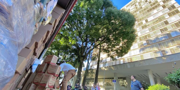 Em dia de mutirão, Campinas envia 2ª remessa de doações ao Rio Grande do Sul