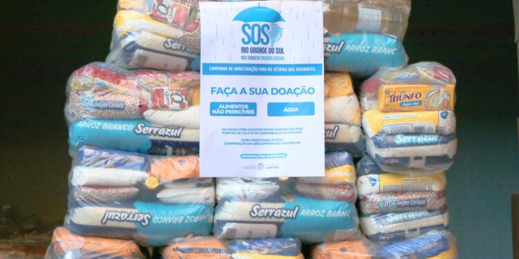 A mobilização irá arrecadar cestas básicas, água, produtos de higiene pessoal e colchões novos. Foto: Firmino Piton/PMC