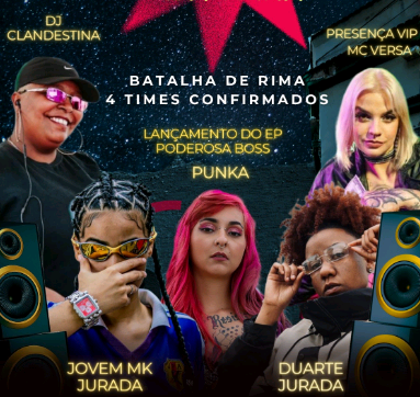 Sala dos Toninhos terá batalha de rimas e convidados