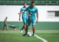João Victor marcou o primeiro gol na vitória por 2 a 0 contra o Botafogo. Fotos: Raphael Silvestre/Guarani FC