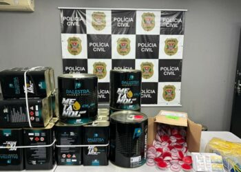 Homem é preso e estabelecimento lacrado em operação contra combustíveis adulterados