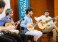 O grupo de Choro Regional da Vila foi formado em 2017 por alunos do curso de música popular da UNICAMP. Fotos: Paulo Amaral/FCCR