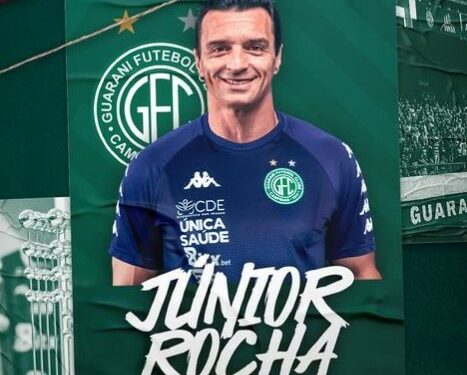 Júnior Rocha, de 43 anos, vem de um bom trabalho na Inter de Limeira - Fotos: Guarani FC/Divulgação