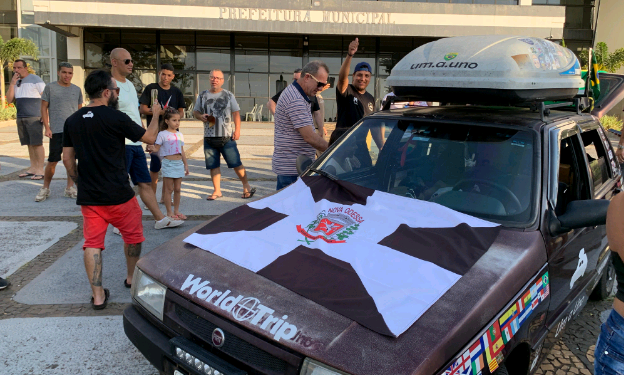 Após aventura pelo mundo, Luiz Torelli e o Uno ‘Sandro’ voltam para casa em Nova Odessa