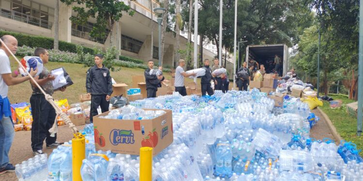 ‘Dia D’ em Campinas arrecada 58 toneladas de donativos às vítimas do RS