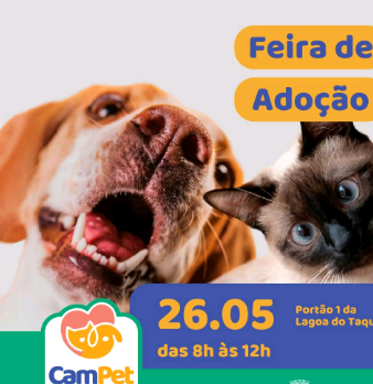 DPBEA realiza 1ª Feira de Adoção de Animais neste domingo no Taquaral