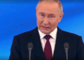 Putin, 71 anos, classificou como sagrado o dever de liderar a Rússia - Foto: Reprodução TV