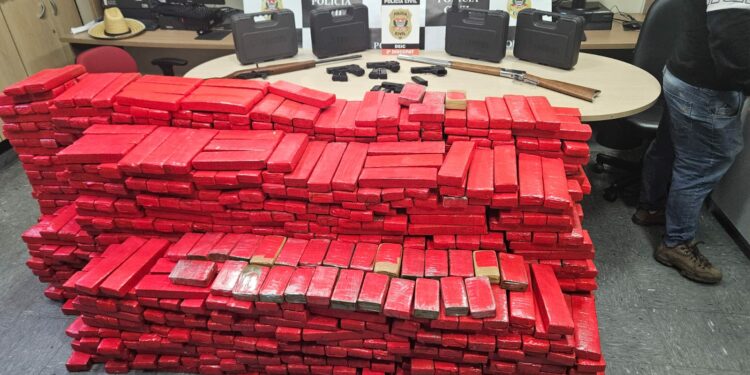 Polícia encontra 800kg de maconha em ‘centro de distribuição’ focado na região de Campinas