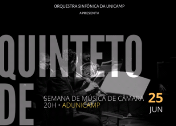 Quinteto de Sopros OSU se apresenta dia 25 na ADunicamp