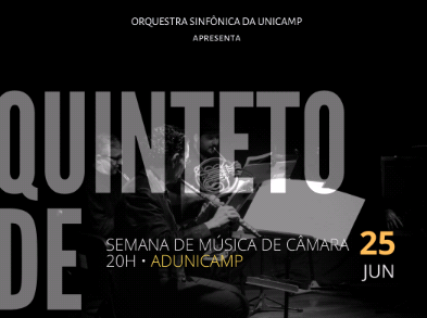 Quinteto de Sopros OSU se apresenta dia 25 na ADunicamp