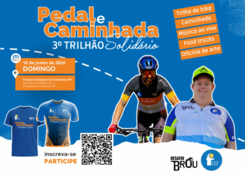 Inscrições para 3º Trilhão Solidário da Fundação Síndrome de Down vão até esta quinta