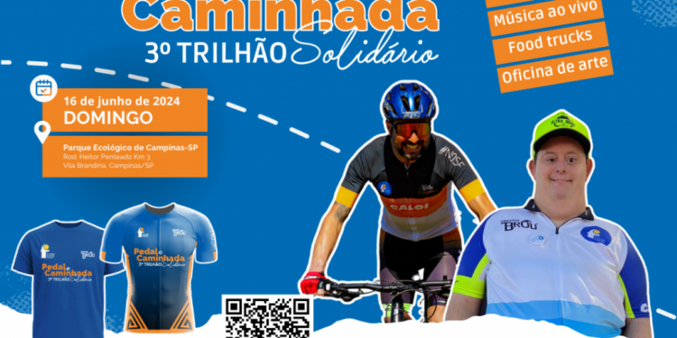 Inscrições para 3º Trilhão Solidário da Fundação Síndrome de Down vão até esta quinta