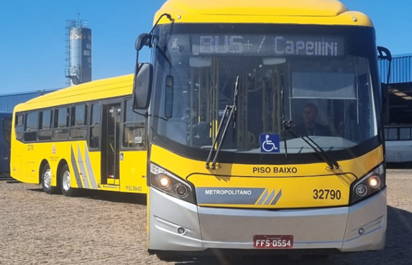 RMC: 16 novos ônibus superarticulados já operam nas linhas da EMTU
