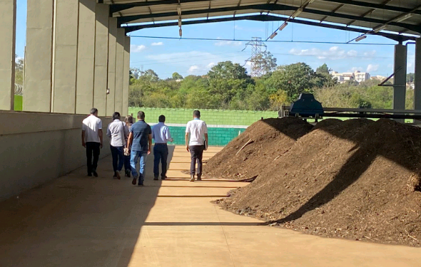 Nova Odessa inicia compostagem de lodo em larga escala da ETE Quilombo