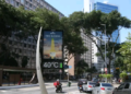 Termômetro marca 40 graus em avenida de São Paulo. Foto: Rovena Rosa/Agência Brasil